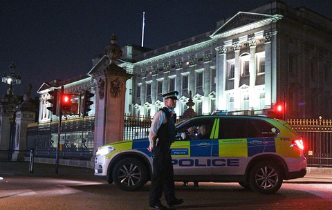 Second arrest over Buckingham Palace 'terror incident'
