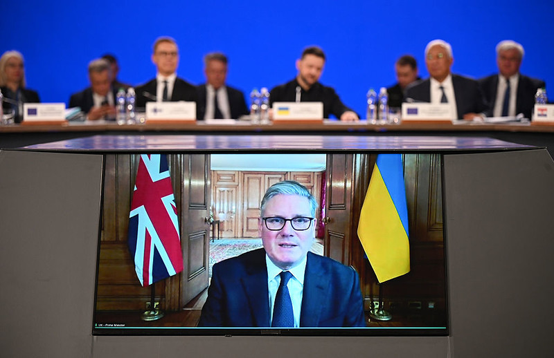 Premier Starmer: Jesteśmy z Ukrainą, to Putin przeszkodą w drodze do pokoju