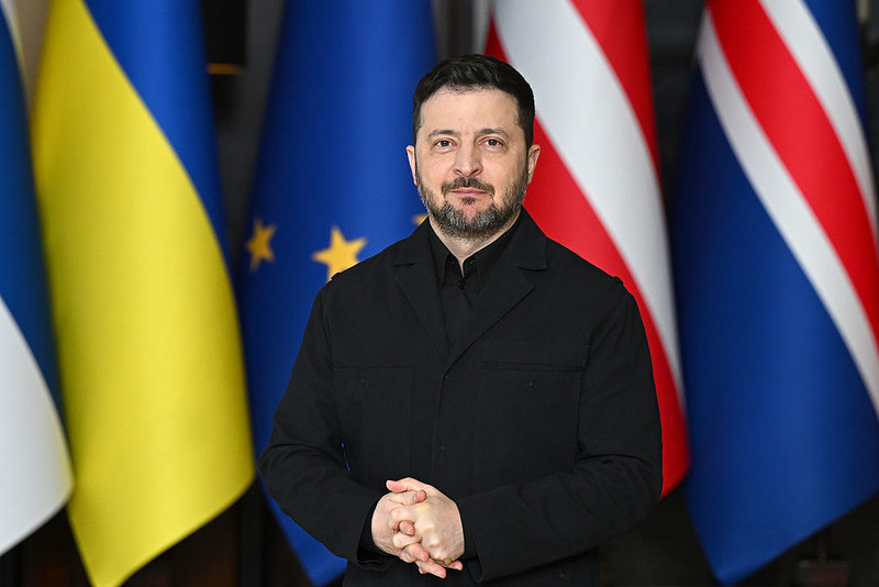 Sondaż: Zełenski liderem zaufania wśród zagranicznych przywódców