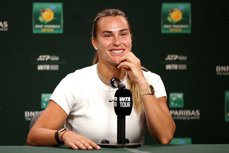 Turniej WTA w Indian Wells: Sabalenka ogłosiła swoje zaręczyny