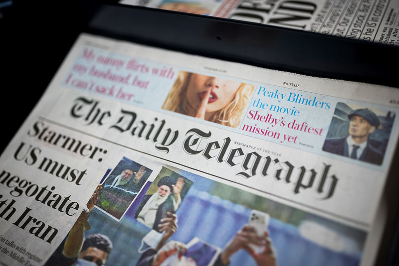 Brytyjski rząd sprawdzi przejęcie "The Daily Telegraph" przez niemiecki koncern