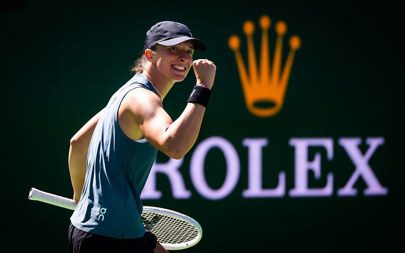 Turniej WTA w Indian Wells: Szybki awans Świątek do ćwierćfinału