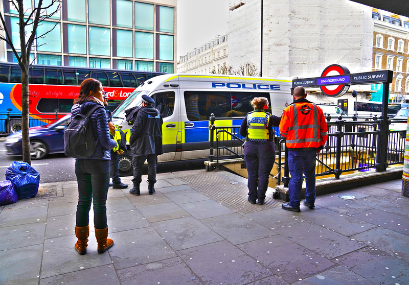Londyn: Setki osób aresztowanych w policyjnej akcji przeciwko złodziejom w metrze i pociągach