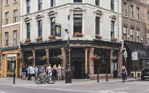Londyńska ulica, gdzie czas się zatrzymał