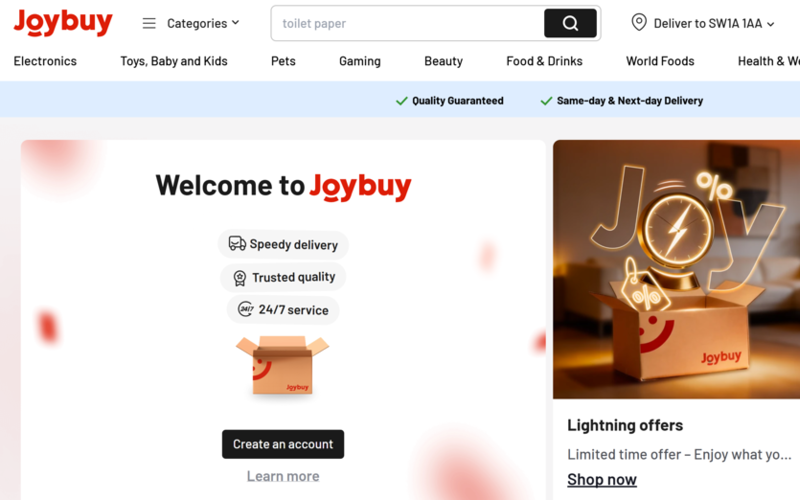Konkurencja dla Amazona? Chiński gigant JD.com uruchamia swój internetowy sklep w UK