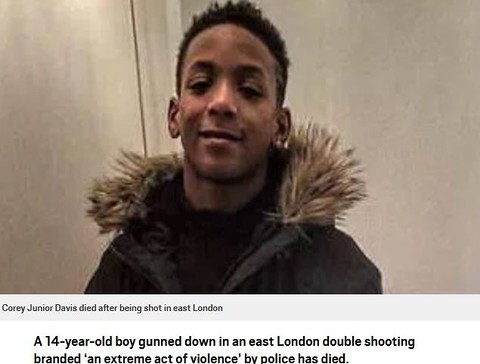 Londyn: W strzelaninie zginął 14-latek. Policja obawia się odwetu