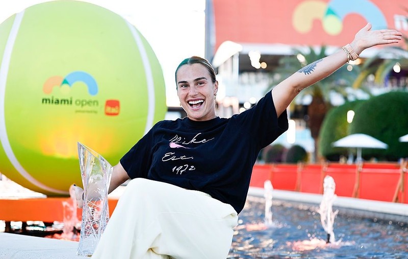 WTA tournament in Miami: Sabalenka completes the "Sunshine Double"