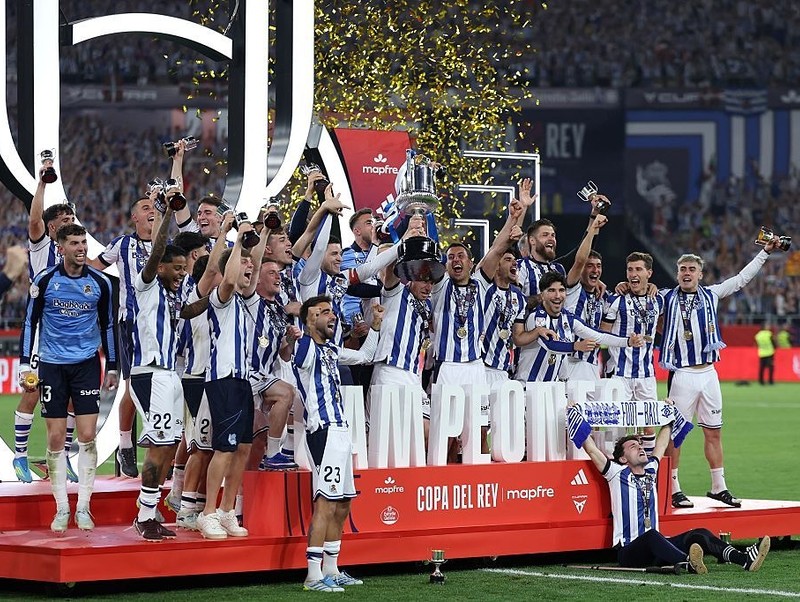 Puchar Hiszpanii: Real Sociedad z trofeum