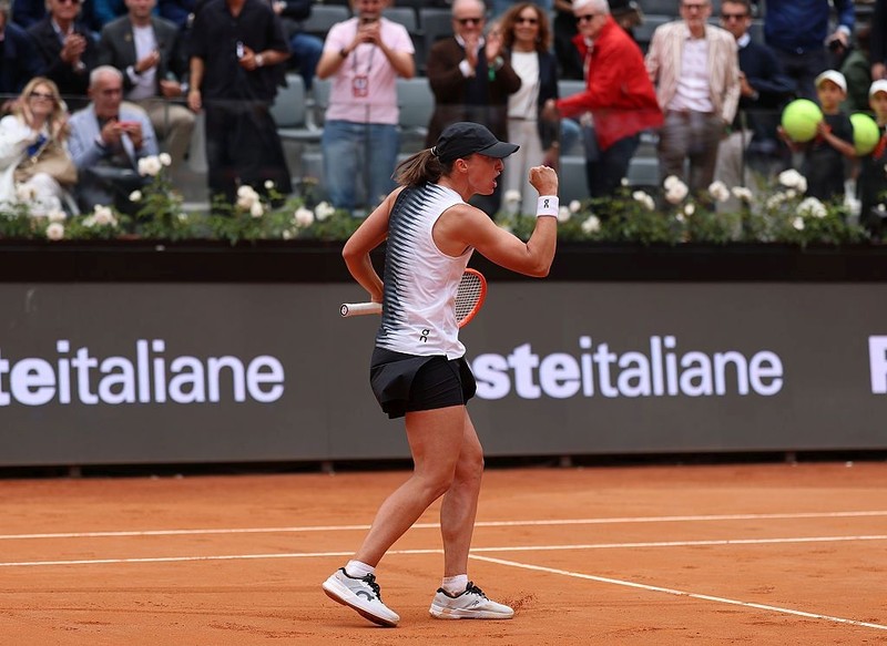 Turniej WTA w Rzymie: Pierwszy półfinał Świątek w sezonie