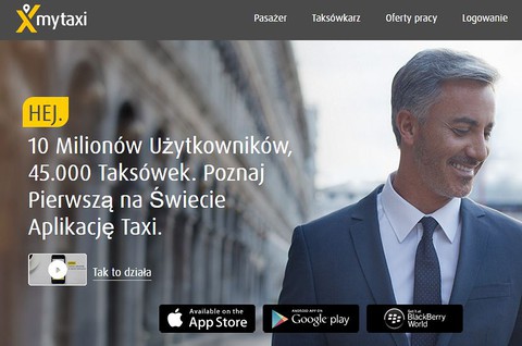 Usługa myTaxi wyciągnie pasażerów z polskich autobusów