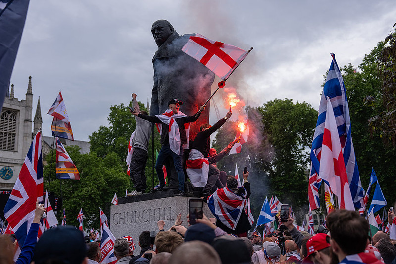 31 zatrzymanych na propalestyńskim marszu oraz na proteście skrajnej prawicy w Londynie