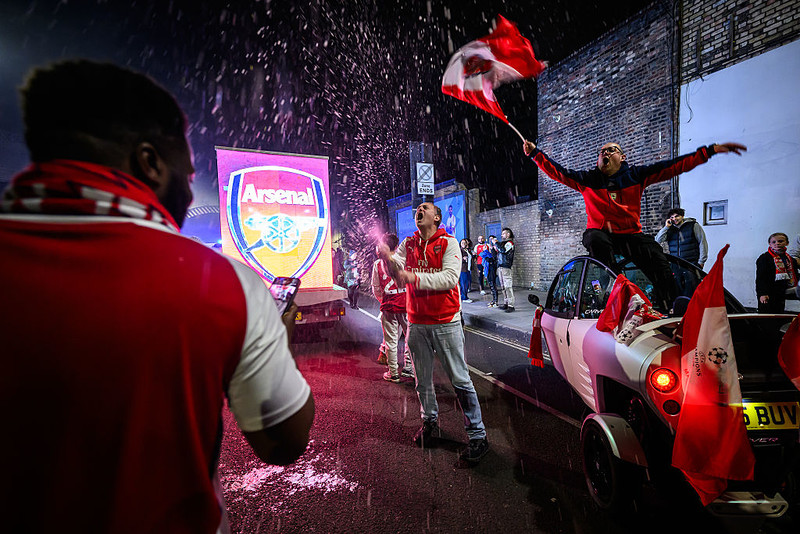 Arsenal mistrzem Premier League - Manchester City zremisował z Bournemouth