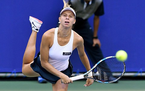 Linette lost to Pliskova in the 1/8 finals in Tokyo