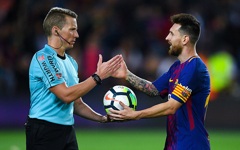 Barcelona crashed Eibar, four goals Messi