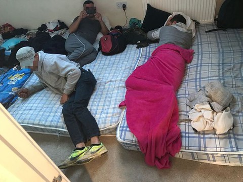 Londyn: 35 imigrantów z Europy Wschodniej w trzypokojowym domu