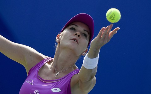 Radwańska advanced to the third round of the tournament in China