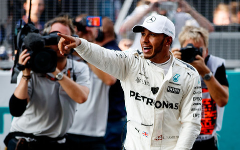 Lewis Hamilton 'surprised' to take pole position in Malaysia