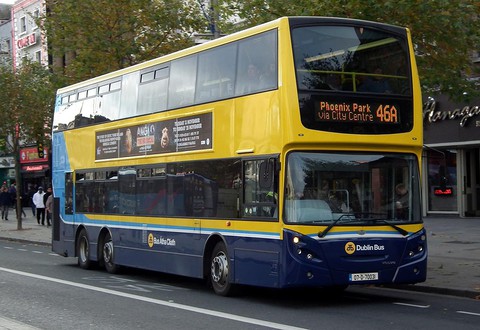 Dublin Bus zmienił trasy 21 linii. Krótszy czas przejazdu przez centrum
