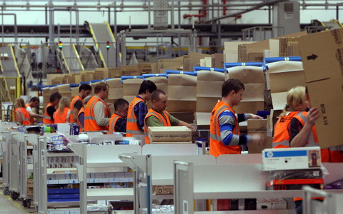 Amazon w Walii szuka pracowników na święta