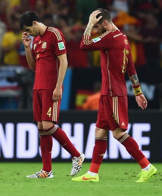 Spain success is over after Chile defeat