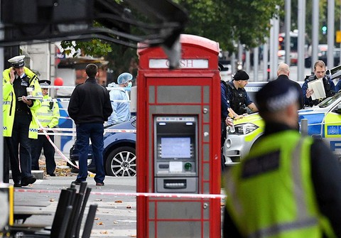 Policja: Incydent w Londynie to wypadek drogowy