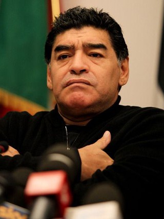 Maradona nie mógł wejść na stadion