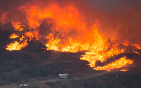 W Kalifornii szaleją pożary. Już 40 ofiar śmiertelnych