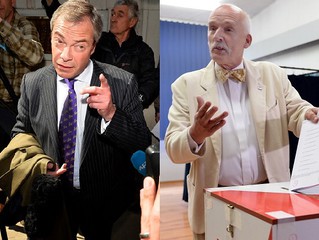 Farage tworzy frakcję eurosceptyków w PE. Na razie bez Korwin-Mikkego
