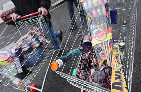 Supermarkets warned that terrorists could try and buy fireworks