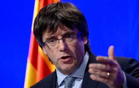Kataloński przywódca oddał się w ręce policji