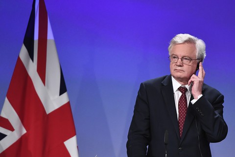 David Davis blames Germany and France for Brexit talks deadlock