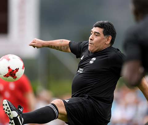 Maradona among the draw groups