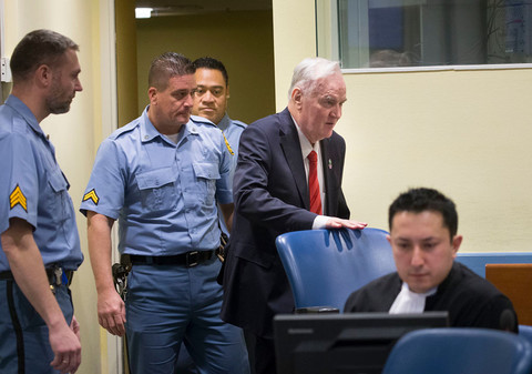 Unrepentant Mladic sentenced to life for Bosnia atrocities