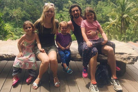 Family move from south London to tropical paradise of Bali 