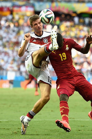 Polak zakłócił mecz Niemiec z Ghaną