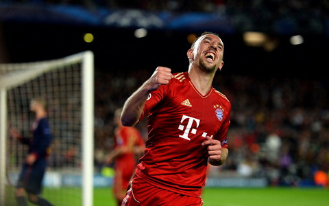 Franck Ribery has become Bayern's non-German record Bundesliga appearance maker