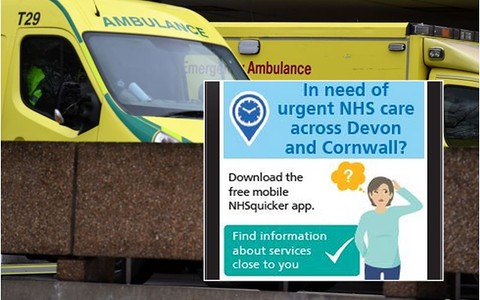 Aplikacja NHS informuje o kolejkach na pogotowiu