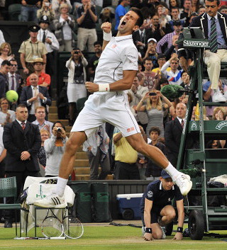 Djokovic w ćwierćfinale Wimbledonu