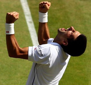 Wimbledon: Djokovic pierwszym finalistą