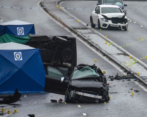 Birmingham: Zderzyło się 6 samochodów. Są ofiary śmiertelne