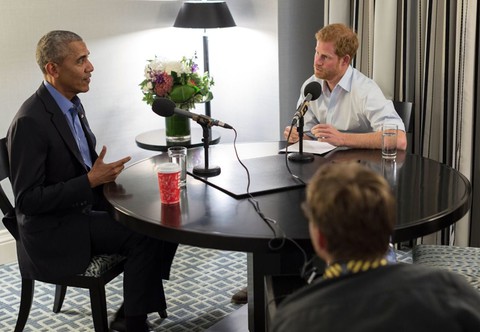 Prince Harry quips at Barack Obama in BBC interview: You'll get the face
