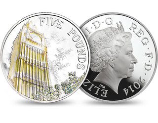 See the best of London for a fiver as new coins blend in with famous landmarks