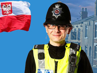 Polska policja w Lancashire