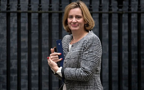 Amber Rudd urges EU citizens to stay in UK post-Brexit