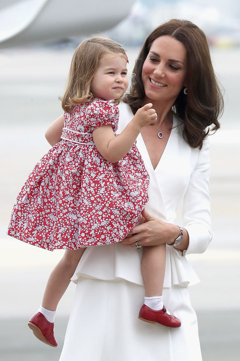 Księżniczka Charlotte idzie do przedszkola