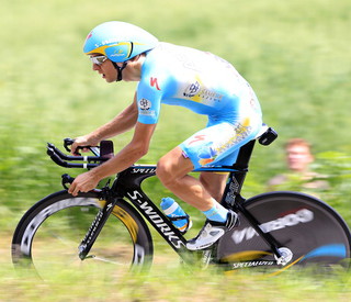 Giro d'Italia na ścieżce rowerowej