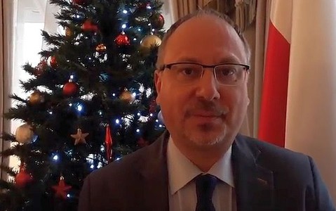 Życzenia świąteczne od Ambasadora RP Arkadego Rzegockiego (wideo)