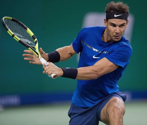 Rafael Nadal withdrew from the competition in Brisbane