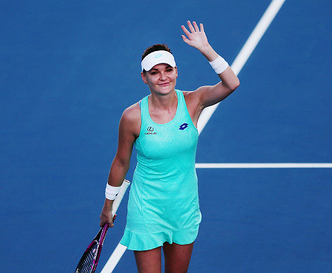 Radwańska was promoted to the second round