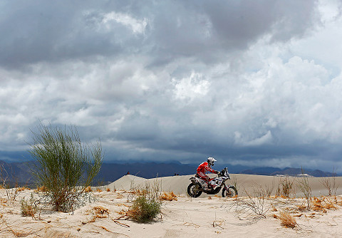 The Pole withdrew from the Dakar Rally